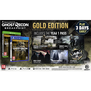 Xbox One game Ghost Recon Breakpoint Gold Edition (pre-order)