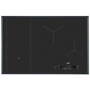 AEG, width 78 cm, frameless, dark grey - Built-in Induction Hob