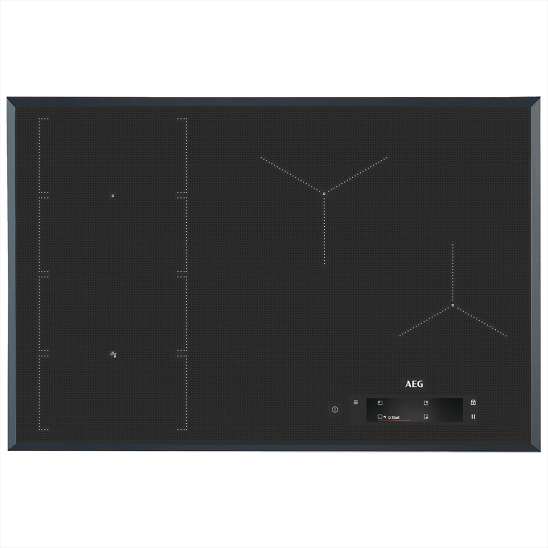 AEG, width 78 cm, frameless, dark grey - Built-in Induction Hob