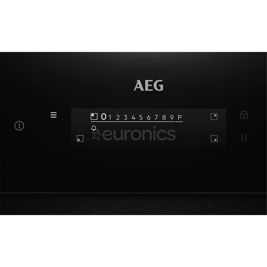 AEG, ширина 78 см, без рамы, темно-серый - Интегрируемая индукционная варочная панель