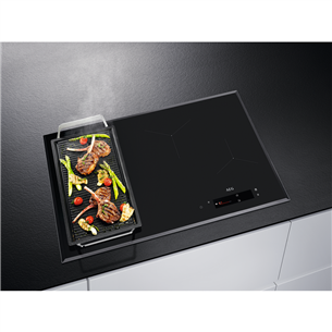 AEG, width 78 cm, frameless, dark grey - Built-in Induction Hob