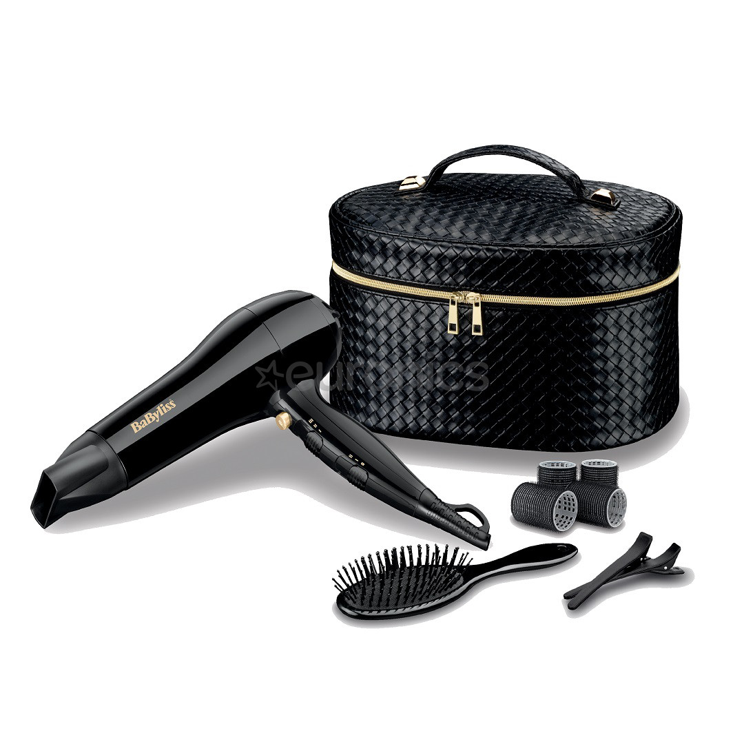 Föön + kosmeetikakott Babyliss