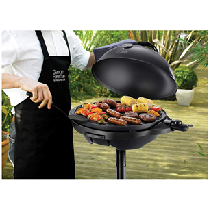 George Foreman Indoor Outdoor, черный - Электрический гриль