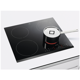 Electrolux 300, width 59 cm, frameless, black - Built-in Induction Hob