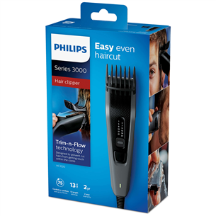 Philips series 3000, 0.5-23 mm, grey/black - Hair clipper