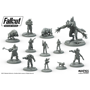 Board game Fallout: Wasteland Warfare