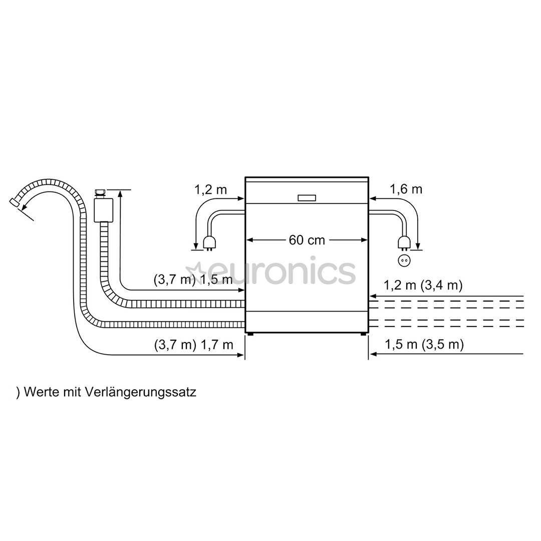 Built-in dishwasher Bosch (13 place settings)