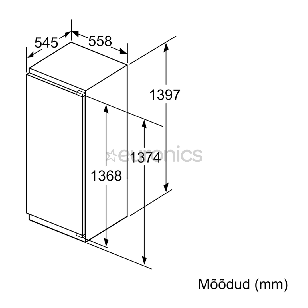 Built-in cooler Bosch (140 cm)