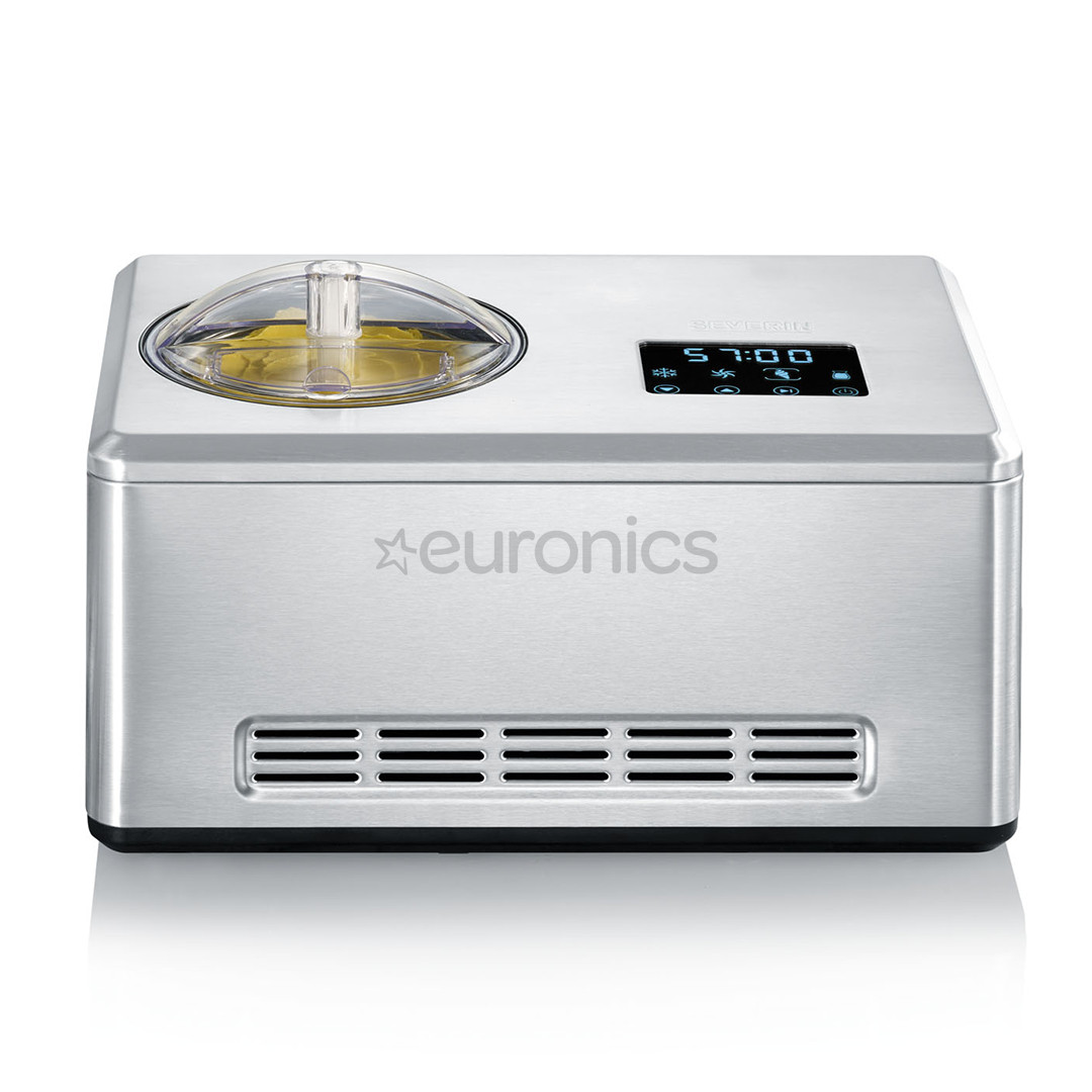 Severin, 2 bowls, 2x1 L, inox - Ice cream maker