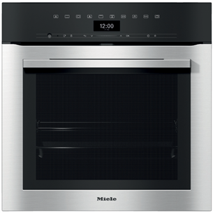 Miele, TasteControl, 76 L, roostevaba teras/must - Integreeritav ahi