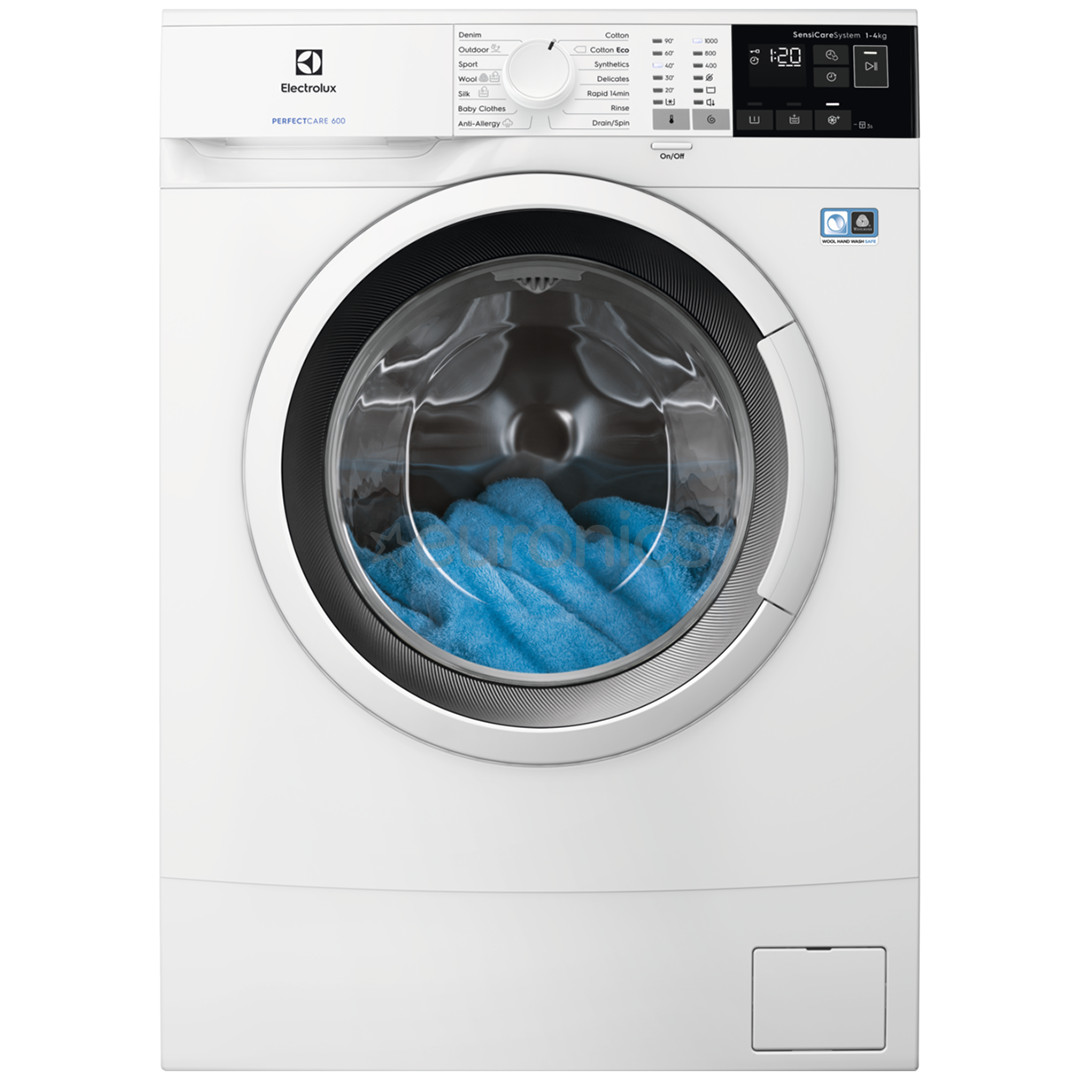 Electrolux, 4 kg, sügavus 34 cm, 1000 p/min - Eestlaetav pesumasin