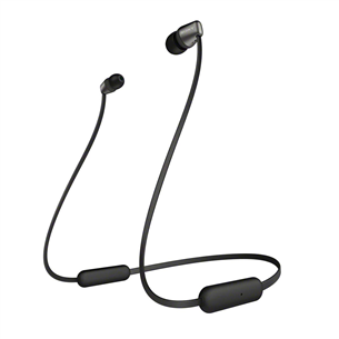 Sony WI-C310, black - In-ear Wireless Headphones