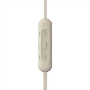 Sony WI-C310, бежевый - Беспроводные внутриканальные наушники