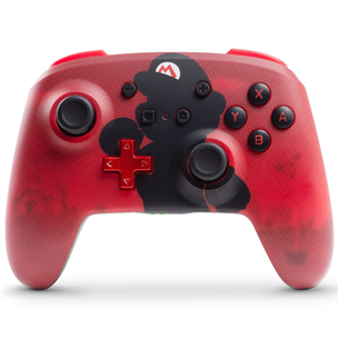 Nintendo Switch controller PowerA Mario Silhouette