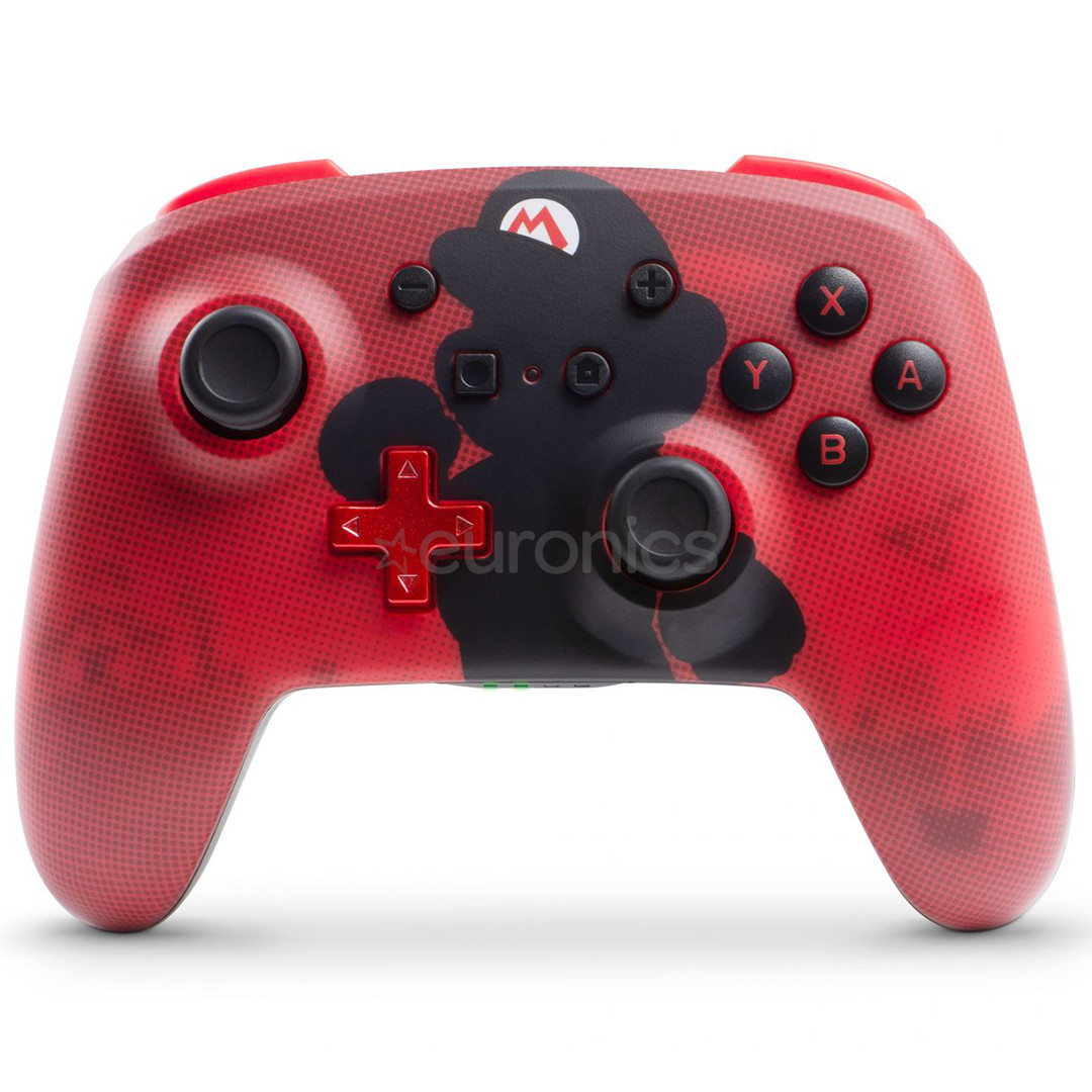 Nintendo Switch controller PowerA Mario Silhouette