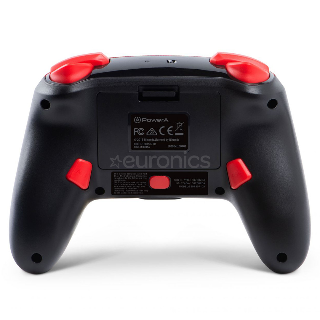 Nintendo Switch controller PowerA Mario Silhouette