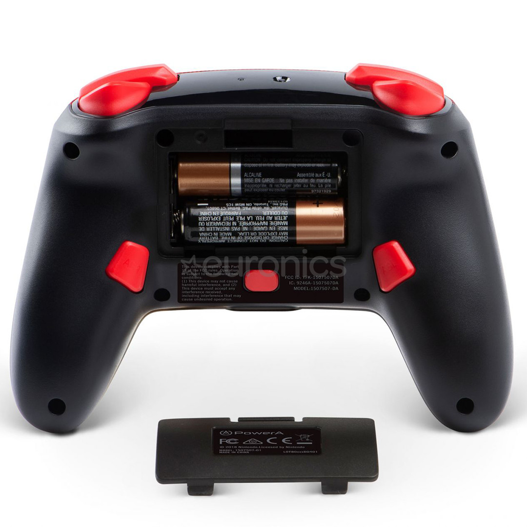 Nintendo Switch controller PowerA Mario Silhouette