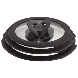 Tefal Ingenio, 3 pieces, diameter 16/18/20 cm - Glass lid set