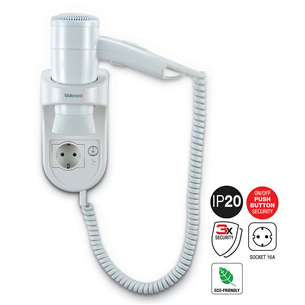 Wall-mounted hair dryer Valera Premium Smart 1200 Socket