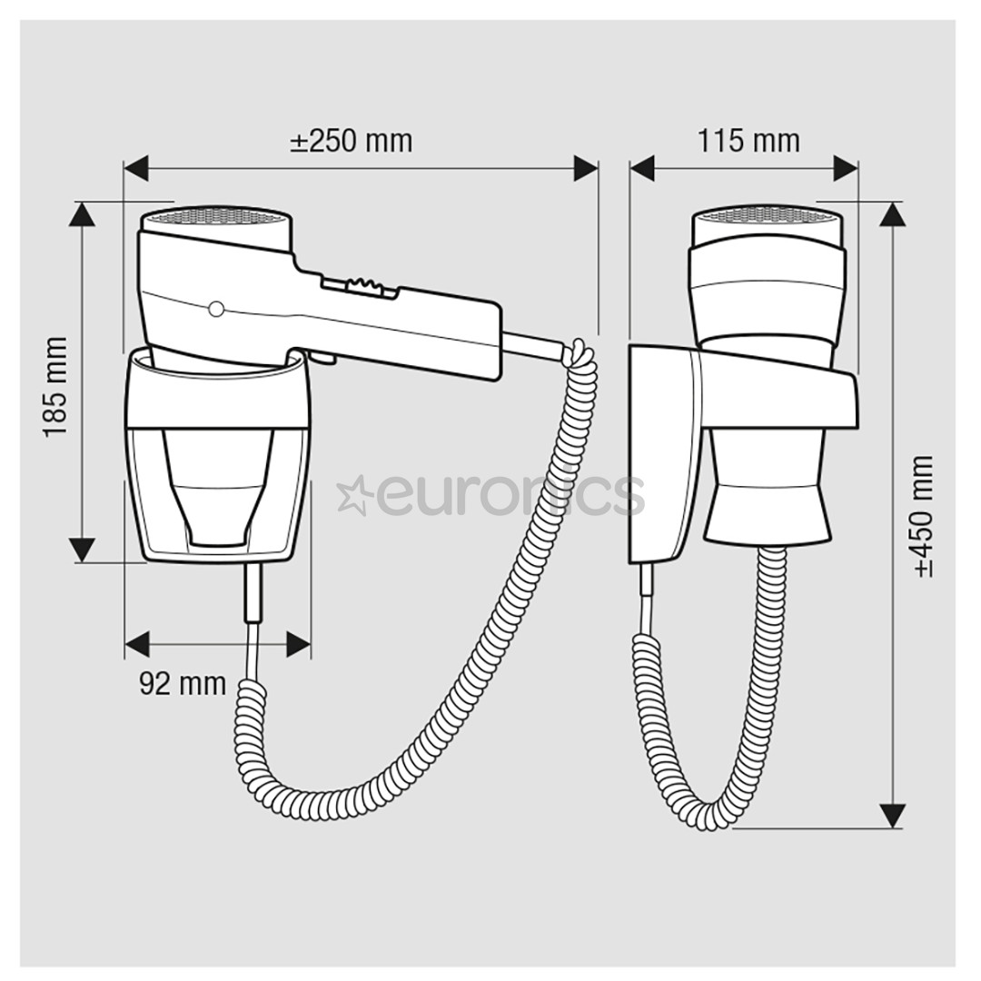 Настенный фен Valera Action Super Plus 1200