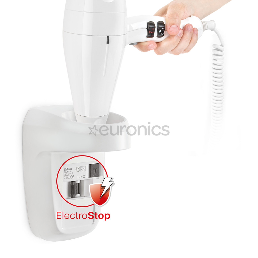 Wall-mounted hair dryer Valera Action PROTECT 1600