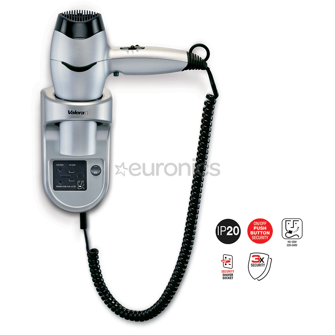 Seinakinnitusega föön Valera Excel 1600 Shaver
