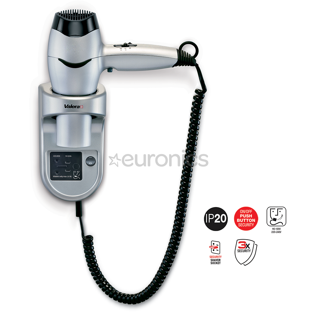 Seinakinnitusega föön Valera Excel 1600 Shaver