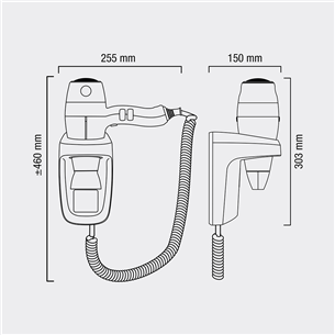 Настенный фен Valera Silent Jet PROTECT 1200