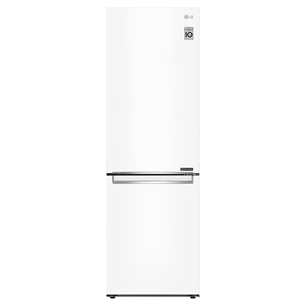 LG, NatureFRESH,  341 л, высота 186 см, белый - Холодильник GBP31SWLZN.ASWQEUR