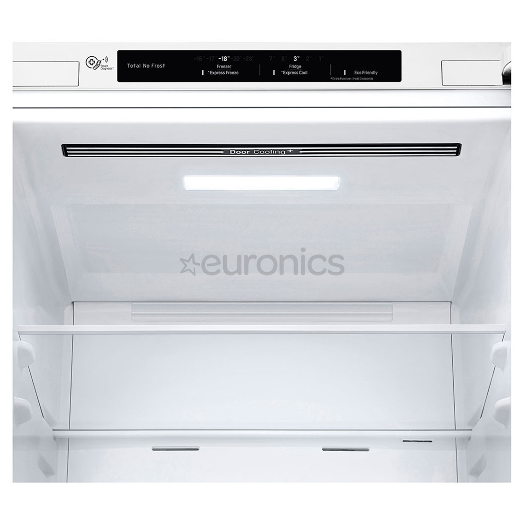 LG, NatureFRESH, 341 L, height 186 cm, white - Refrigerator