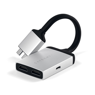 USB-C jagaja Satechi 2x HDMI ST-TCDHAS