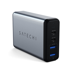 Адаптер питания Satechi 75 Вт 2x USB-C и 2x USB-A ST-MC2TCAM