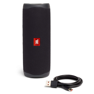 JBL Flip 5, черный - Портативная беспроводная колонка