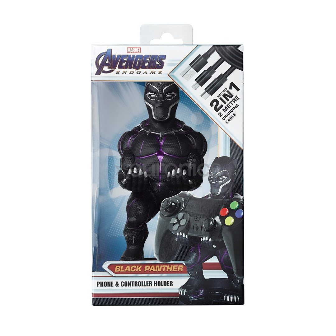 Telefoni- ja puldihoidja Cable Guys Black Panther
