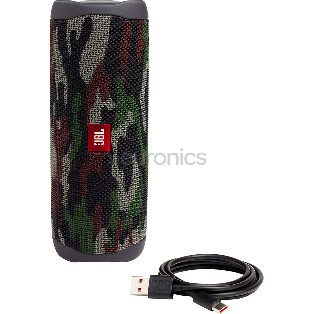 JBL Flip 5, camo - Portable Wireless Speaker