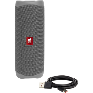 JBL Flip 5, серый - Портативная беспроводная колонка