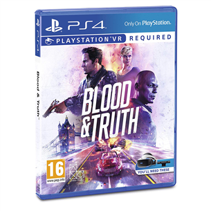 PS4 VR game Blood & Truth 711719999393