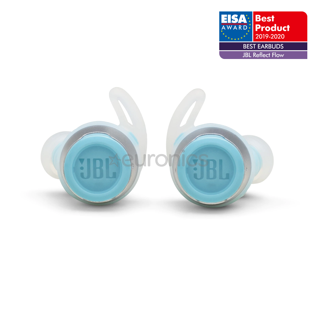 JBL Reflect Flow, синий/белый - Полностью беспроводные наушники