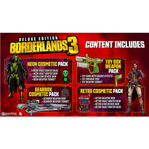 PS4 game Borderlands 3 Deluxe Edition