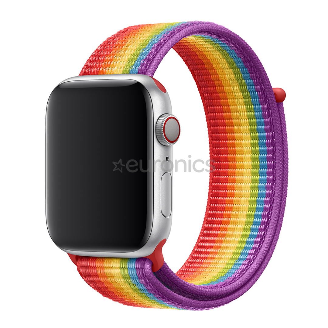 Vahetusrihm Apple Watch Pride Edition Sport Loop 44 mm