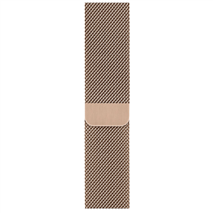 Vahetusrihm Apple Watch Gold Milanese Loop 44 mm