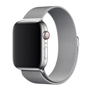 Vahetusrihm Apple Watch Silver Milanese Loop Apple 44 mm