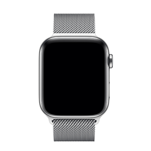 Vahetusrihm Apple Watch Silver Milanese Loop Apple 44 mm