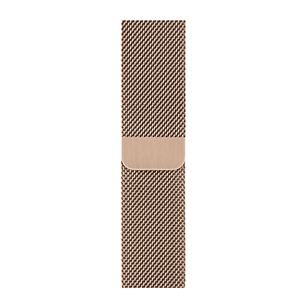 Replacement strap Apple Watch Gold Milanese Loop 40 mm
