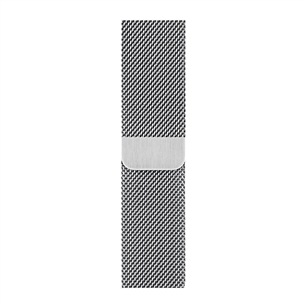 Vahetusrihm Apple Watch Silver Milanese Loop Apple 40 mm