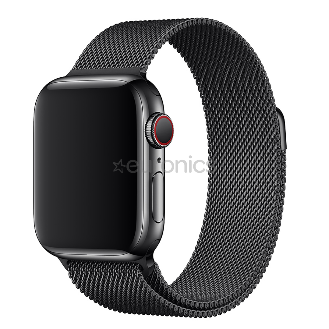 Vahetusrihm Apple Watch Space Black Milanese Loop 40 mm
