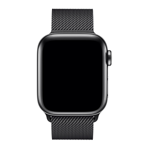 Replacement strap Apple Watch Space Black Milanese Loop 40 mm