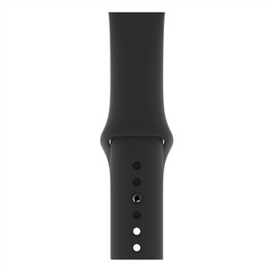 Vahetusrihm Apple Watch Black Sport Band - Regular 44mm