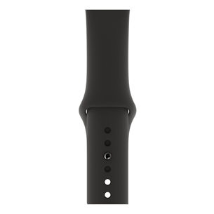 Vahetusrihm Apple Watch Black Sport Band - Regular 44mm