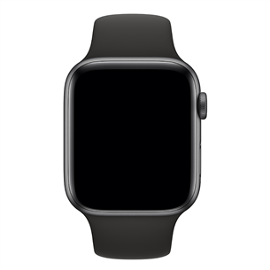Vahetusrihm Apple Watch Black Sport Band - Regular 44mm